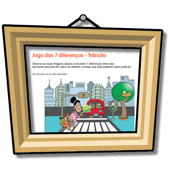 Jogo das 7 diferenças - Trânsito